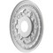 Ekena Millwork Baltimore Thermoformed PVC Ceiling Medallion Fits Canopies up to 6 1/2-in., Aged Dark Steel CMP16BACST - alternate 5